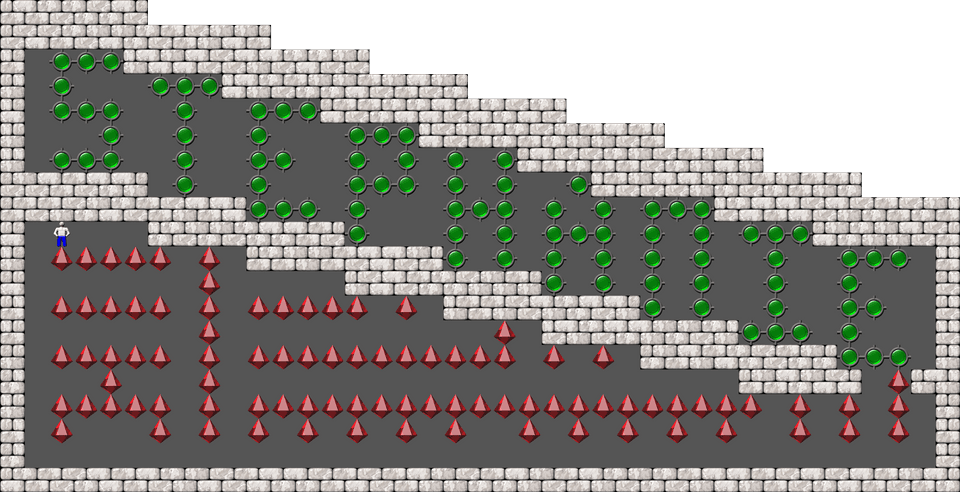 Sokoban Cosmac 8 level 49